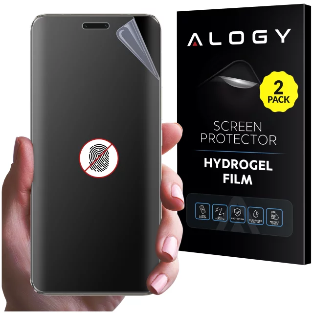 2x Folia "MATOWA" do Honor Magic7 Pro Hydrożelowa Alogy HydroSkin Matte Pro™ na ekran do etui "BEZ ODCISKU PALCÓW"