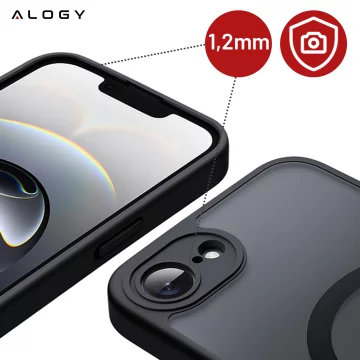 Apple iPhone 16 Pro Max Case Alogy Anti-Shock Hybrid Case for MagSafe Clear