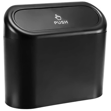 Organizér na odpadkový koš do auta mini malý přenosný odpadkový koš do auta auta home Alogy black