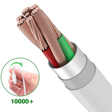 Xiaomi originální kabel USB - USB-C typ C silný rychlý 120W PD 6A 1M drát Bílý