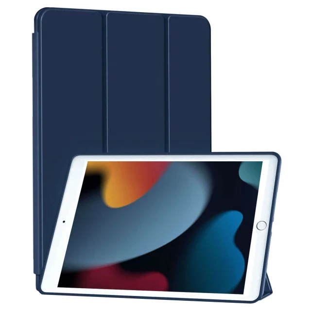 Pouzdro pro Apple iPad 10.2 9 Gen 8/7 2021/2020/2019 Smart Pencil Case Alogy TPU Kryt na tablet Navy Blue