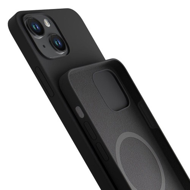 Etui na telefon 3mk do Apple iPhone 14 Plus Hardy Silicone MagCase Graphite