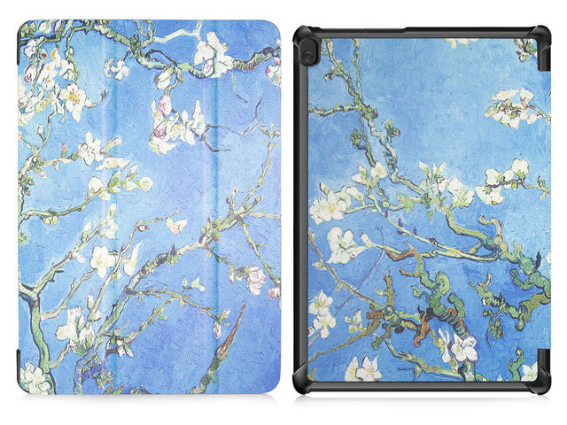 Alogy Book Cover für Lenovo M10 TB-X505 F / L Blooming Almond (van Gogh)