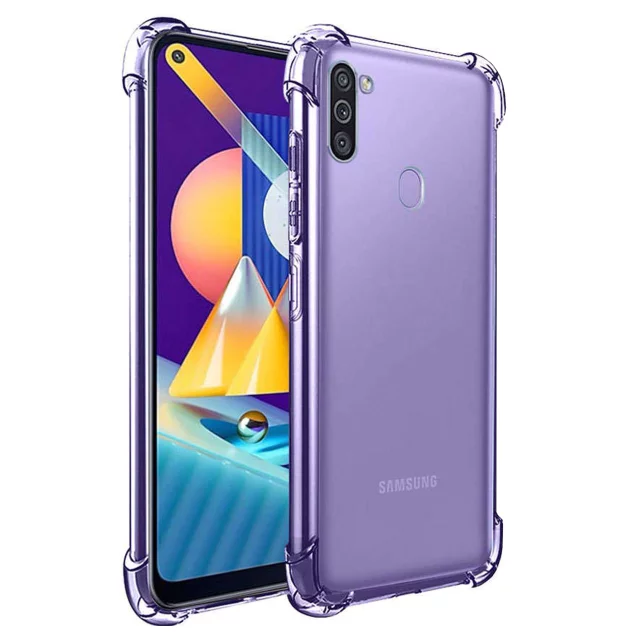 ShockProof Alogy armored case for Samsung Galaxy M11 / A11 transparent