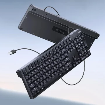 Ugreen KU004 90875 Wired Keyboard 1.5 m for Windows / MacOS - Black