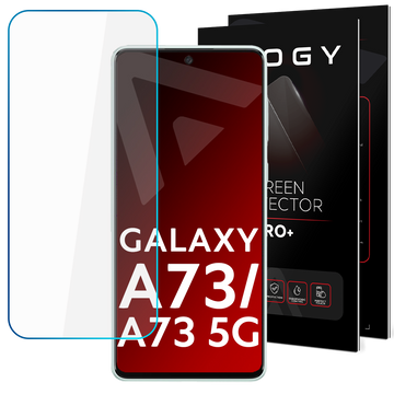 9H Alogy Displayschutzfolie aus gehärtetem Glas für Samsung Galaxy A73 / A73 5G