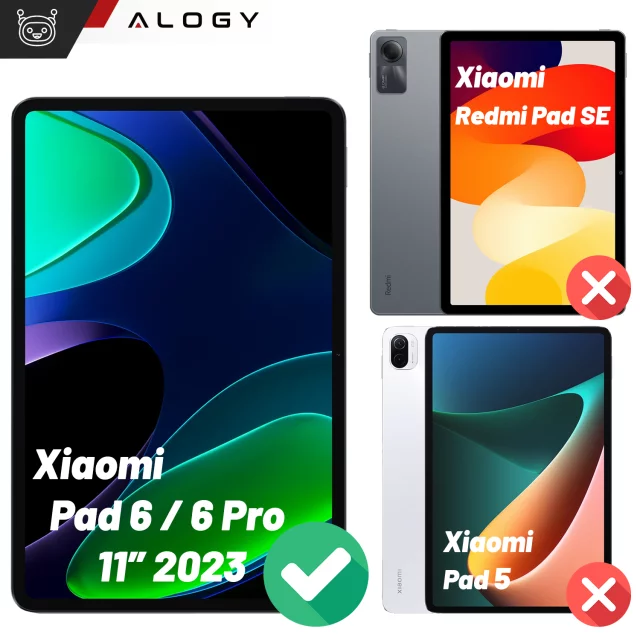 Tempered glass for Xiaomi Pad 6 / 6 Pro 11" 2023 protective glass for tablet screen 9H Alogy Pro