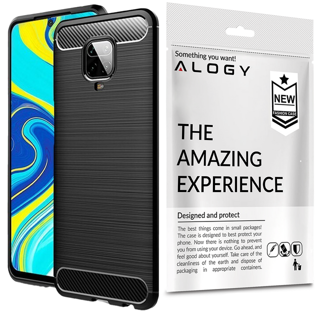 Pouzdro Alogy Rugged Armor pro Xiaomi Redmi Note 9S / Pro / Max černé