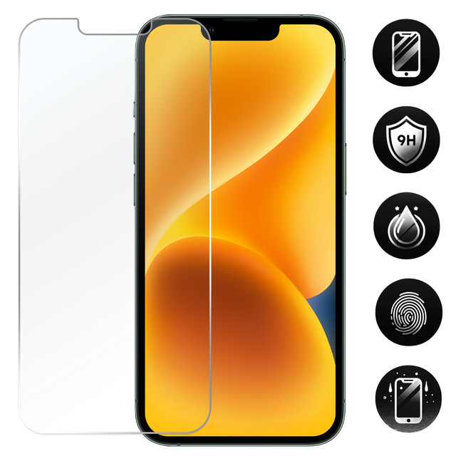 Hybridglas für Apple iPhone 13 Pro Display Alogy Flexi Glass 9H Case Friendly Flachbildschirm
