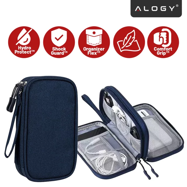Laptop-Hülle, MacBook Air Pro 13,3 Zoll Alogy Hartschaum-Tasche, Schutzhülle für 13–14 Zoll Laptops, Schwarz