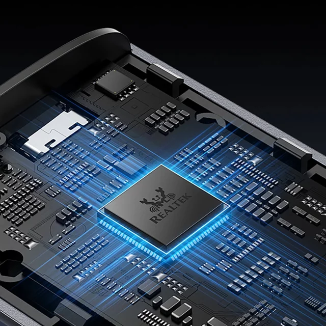 Baseus FlyJoy M.2 NVMe 10 Gb/s SSD-Gehäuse – Graues Gehäuse bis zu 8 TB