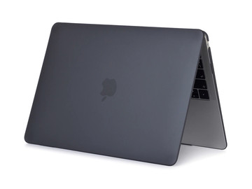 Etui Alogy Hard Case mat do Apple MacBook Air 13 2021 2020 M1 2019 2018 A2337 A2179 A1932  Czarne
