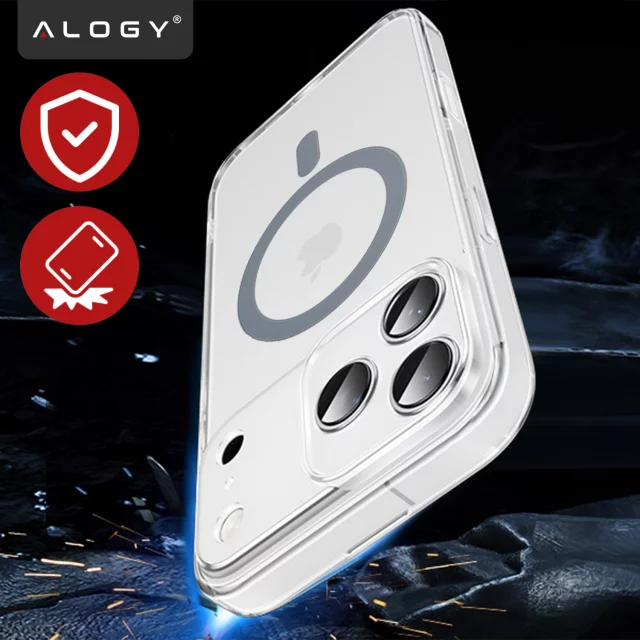 Etui do Apple iPhone 17 Pro – matowa obudowa do MagSafe z ochroną obiektywu, smukłe i odporne na zarysowania, idealne dopasowanie – Alogy Skinny MatteCase™ Białe