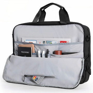 Alogy Outdoor Protective Travel Case Shoulder Bag for Laptop, MacBook Air Pro up to 15.6" Black