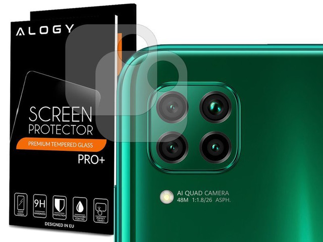 Alogy x2 gehärtetes Glas für die hintere Linse für Huawei P40 Lite