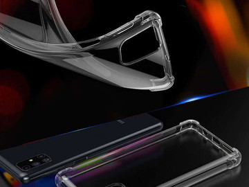 Pancéřové pouzdro ShockProof Alogy pro Samsung Galaxy M51 průhledné