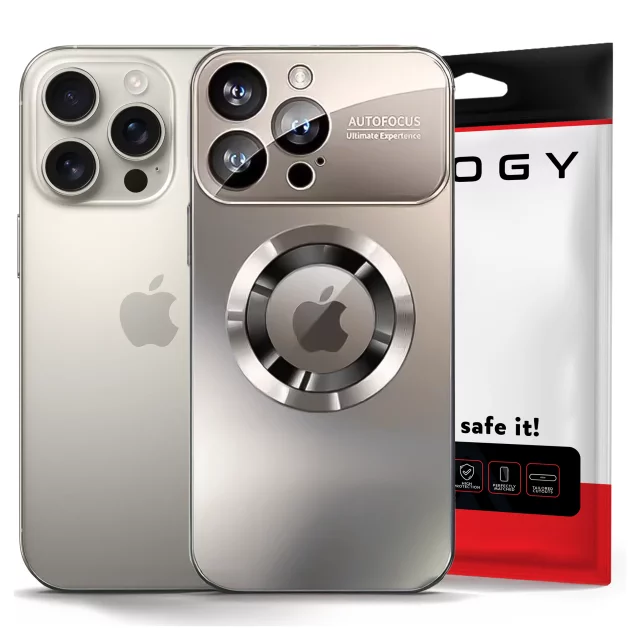 Etui do Apple iPhone 16 Pro Max obudowa Alogy MagSafe LuxeShield™ Case z ochroną obiektywów do MagSafe Titanium