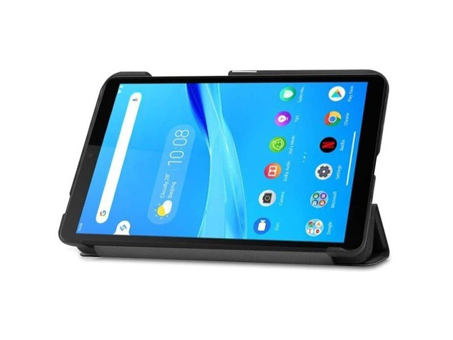 Alogy Book Cover for Lenovo Tab M7 TB-7305F Black Foil Stylus