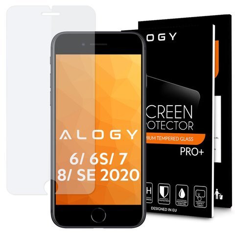 Alogy tempered glass for the screen of Apple iPhone 6, 6S, 7, 8, SE 2022/2020