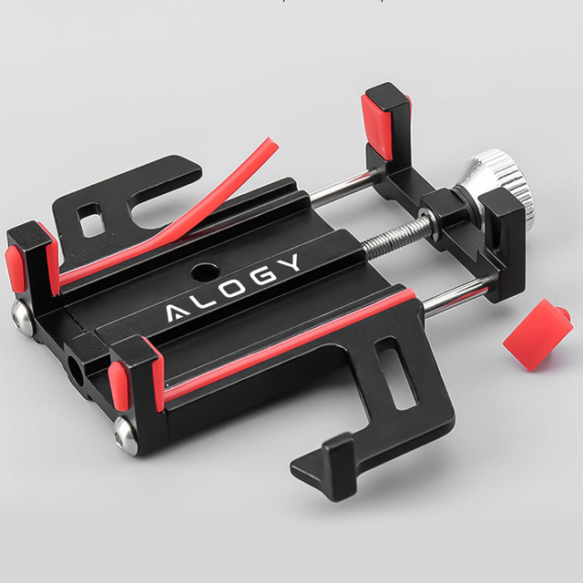 Alogy Bike Phone Phone Holder 55-95mm for Bicycle Bike Motor Scooter Black