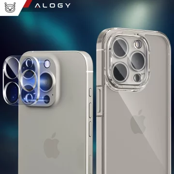 2x Glass Lens Camera for Apple iPhone 16 Pro / 16 Pro Max Alogy Lens Protector Pro Transparent