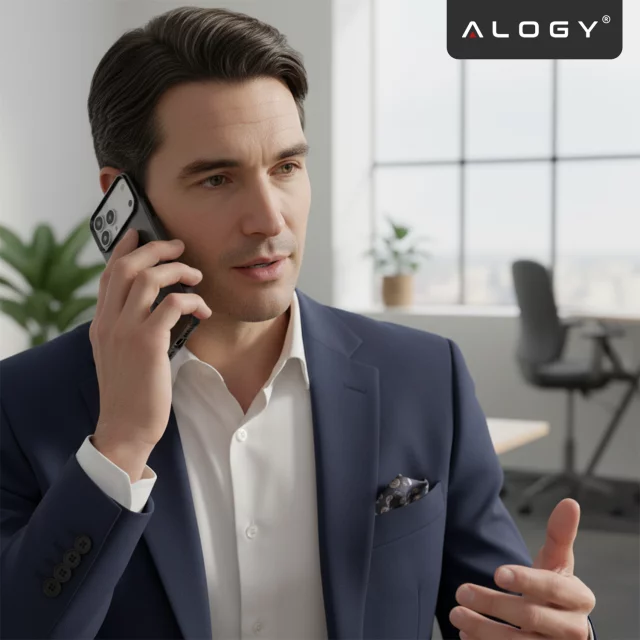 Pouzdro Apple iPhone 17 Pro Max – matný kryt MagSafe s ochranou čočky, tenký a odolný proti poškrábání, perfektně padne – Alogy Skinny MatteCase™ černý