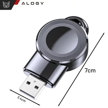 HUB-Splitter Alogy-Adapter für Computer-Laptop mit USB-C auf 3x USB-A 2.0 1x USB-A 3.0 Grau