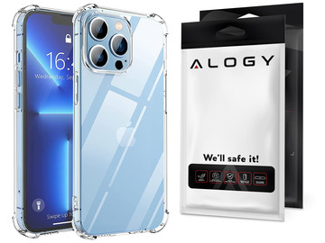 ShockProof Alogy Armor Case for Apple iPhone 13 Pro Max 6.7 Transparent