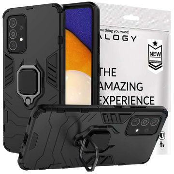 Etui Alogy Stand Ring Armor für Samsung Galaxy A72/ A72 5G schwarz