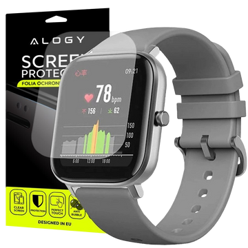 5x Alogy ochrana displeje pro chytré hodinky pro AmazFit GTS