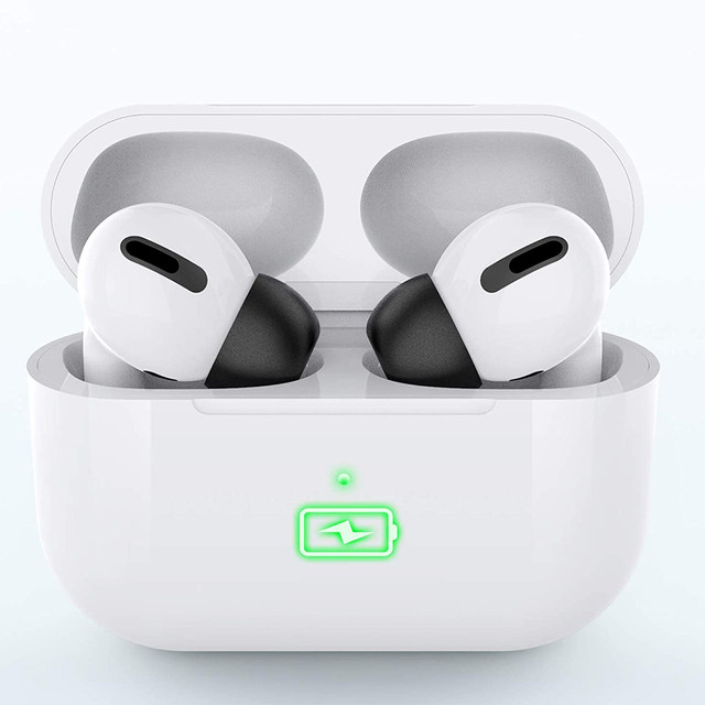 6x Alogy SML memory silicone earbuds for Apple AirPods Pro black