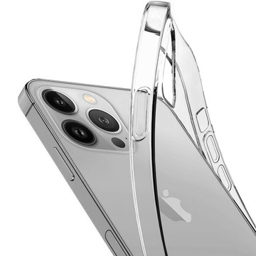 Silicone case Alogy case for Apple iPhone 14 Pro Max Transparent