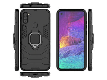 Alogy Stand Ring Armor case for Samsung Galaxy M11/ A11 black