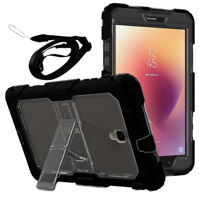 Etui Alogy Shock Proof für Samsung Galaxy Tab A 8.0 T380/ T385 schwarz