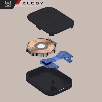 HUB splitter Alogy Adaptér pro počítačový notebook s USB-C na 3x USB-A 2.0 1x USB-A 3.0 šedý