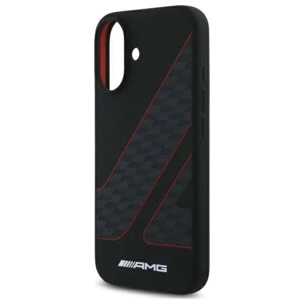 Mercedes-AMG Checkered Flag MagSafe Hardcase do iPhone 16 6,1″ – Czarny