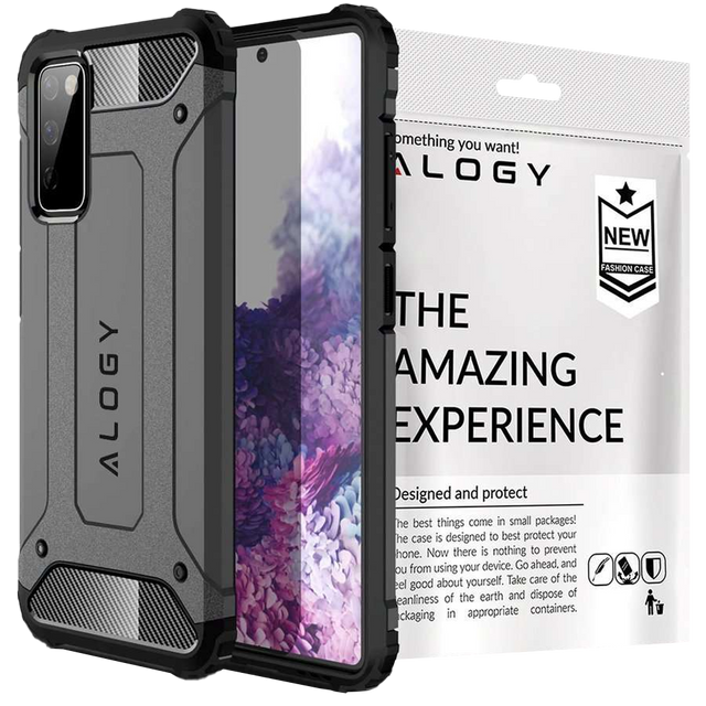 Etui Alogy Hard Armor do Samsung Galaxy S20 FE szare