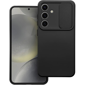 Pouzdro pro Samsung Galaxy S24 Plus pancéřové pouzdro ochranný kryt fotoaparátu Slide Camshield Case Alogy černé