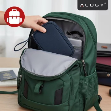 Laptop Sleeve, MacBook Air Pro 13.3" Alogy Hard Foam Bag Protective Case for 13-14" Laptops Black