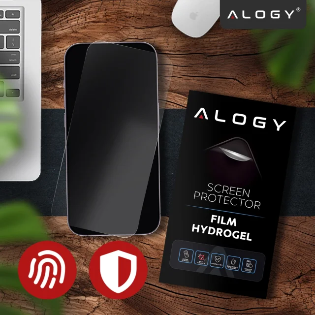 Folia hydrożelowa do Samsung Galaxy S25 Edge – elastyczna ochrona ekranu, samoregeneracja, pełne dopasowanie i wysoka przejrzystość – Alogy Hydrogel Film™