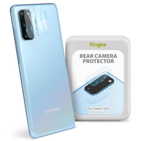 3x Ringke ID Glass pro objektiv fotoaparátu pro Samsung Galaxy S20