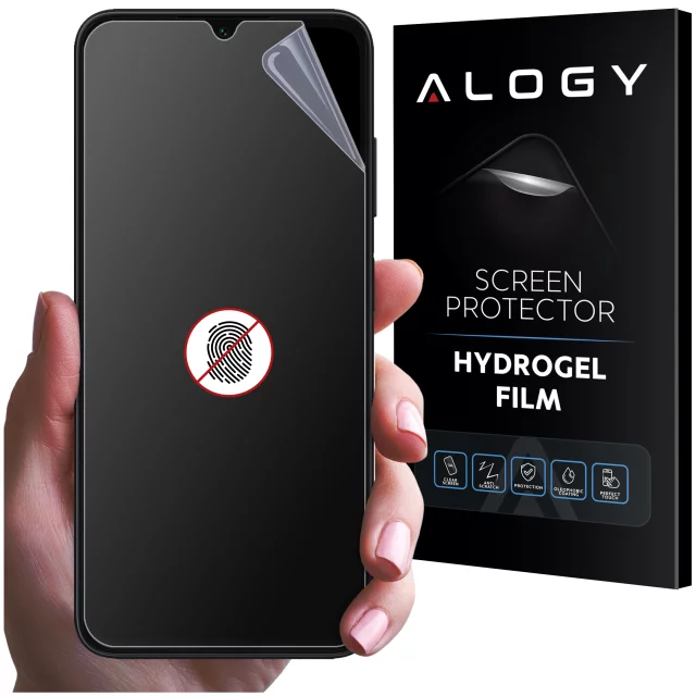 Folia "MATOWA" do Samsung A13 Hydrożelowa Alogy HydroSkin Matte Pro™ na ekran do etui "BEZ ODCISKU PALCÓW"