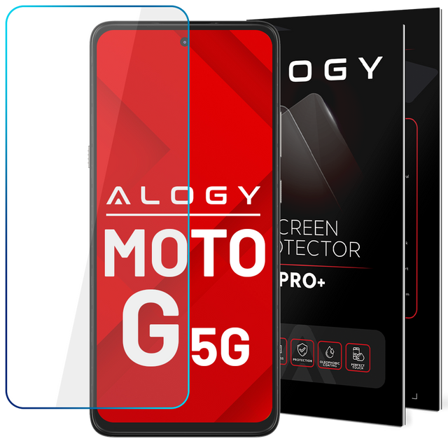 Tvrzené sklo 9H Alogy ochrana displeje pro Motorola Moto G 5G