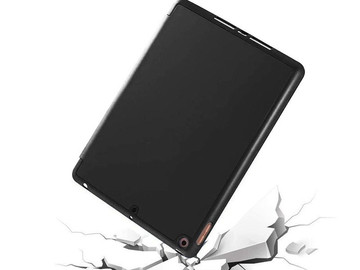 Alogy Smart Pencil Case for Apple iPad 10.2 2019/ 2020/ 2021 7/8/9Gen Black Glass Alogy