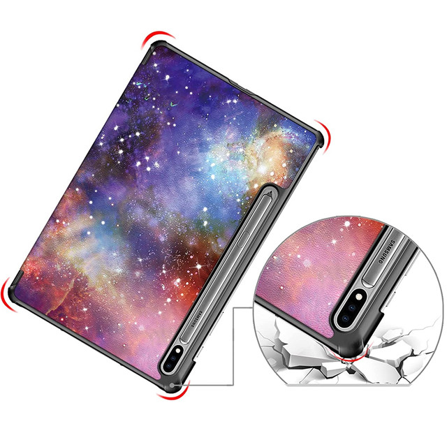 Etui für Tablet Alogy Book Cover für Samsung Galaxy Tab S7 Plus/ S8 Plus 12.4 T970/ T976B/ X800/ X806 Galaxy