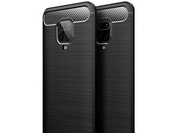 Alogy Rugged Armor Hülle für Xiaomi Redmi Note 9S / Pro / Max schwarz