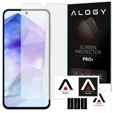 Tempered Glass for Samsung Galaxy A35/A55 5G Screen Protector Glass 9H Alogy Pro