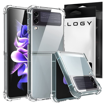 Etui pancerne ShockProof Alogy Case na Samsung Galaxy Z Flip 3 5G Clear
