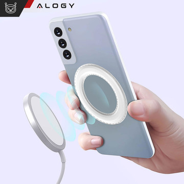 Univerzální magnetická deska Ring Holder pro MagSafe Magnetic Ring White