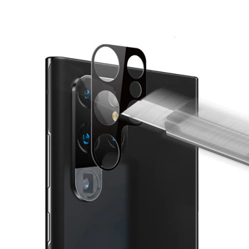 Schutzglas-Overlay-Kamera/Objektiv für Samsung Galaxy S23 Ultra schwarz